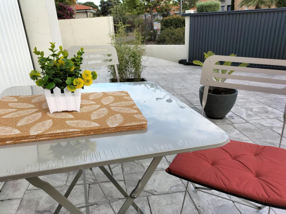 "Les Bambous" Studio Cosy Climatise Au Calme De 37 M2 Parking Gratuit A Argeles Sur Mer Exterior foto